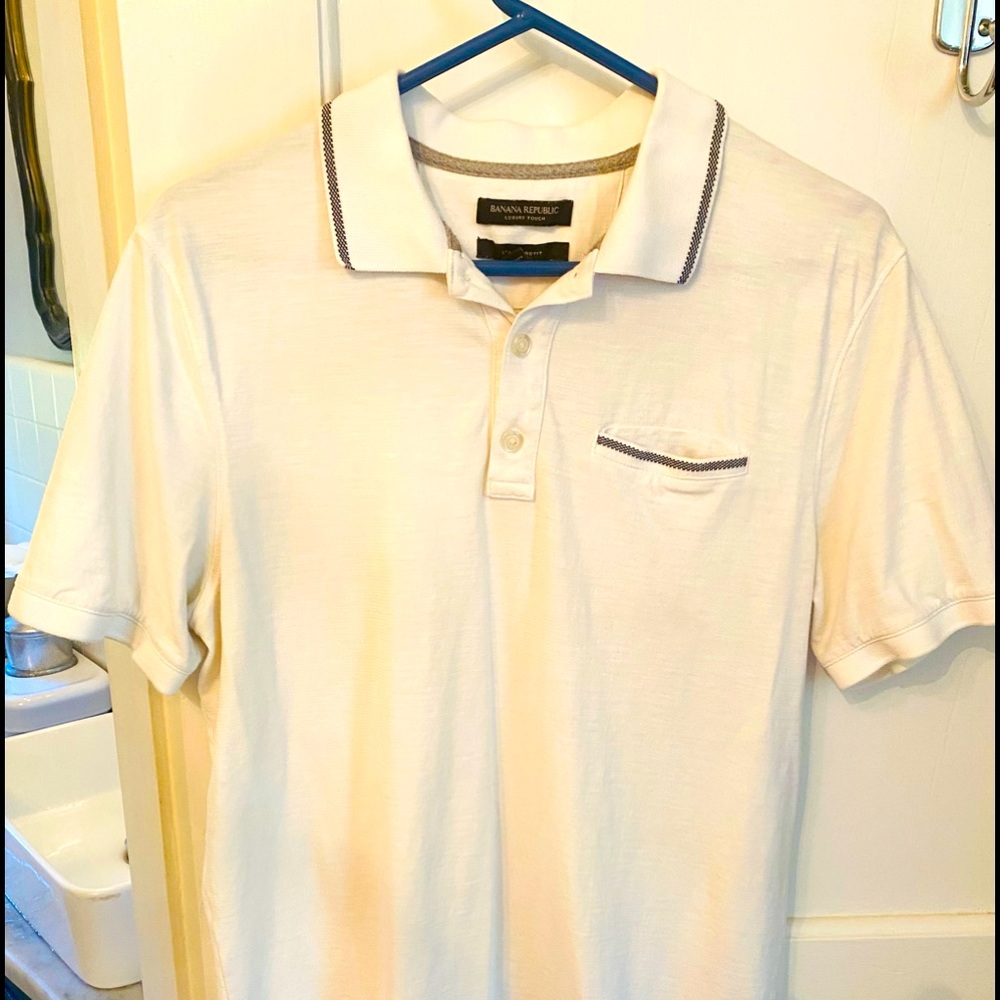 Banana Republic “Luxury Touch” Standard Fit Polo
